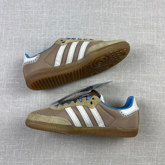 Adidas x Wales Bonner Samba Nylon “Desert White" Women 5.5 - Picture 2 of 5